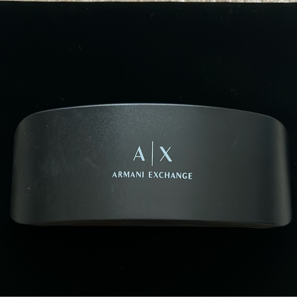 Armani Exchange eyeglass case